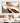 White n Brown II Abstract Textured Partial Oil Painting - WallArtt