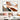 White n Brown II Abstract Textured Partial Oil Painting - WallArtt