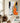 White n Orange II 3D Heavy Textured Partial Oil Painting - WallArtt