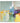 Yellow Blue Purple Abstract 3D Heavy Textured Partial oil Painting - WallArtt